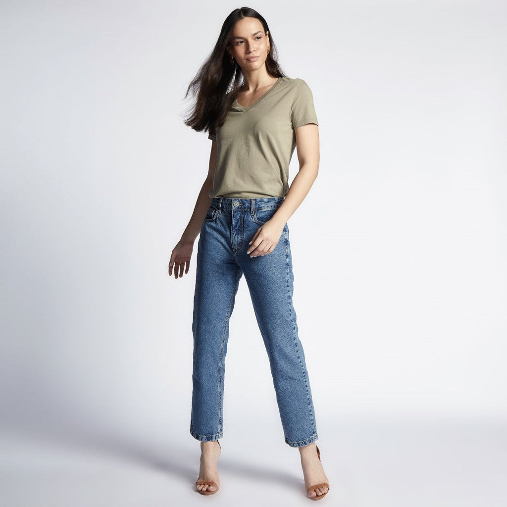 Calça Jeans Feminina Mom INV-984/1