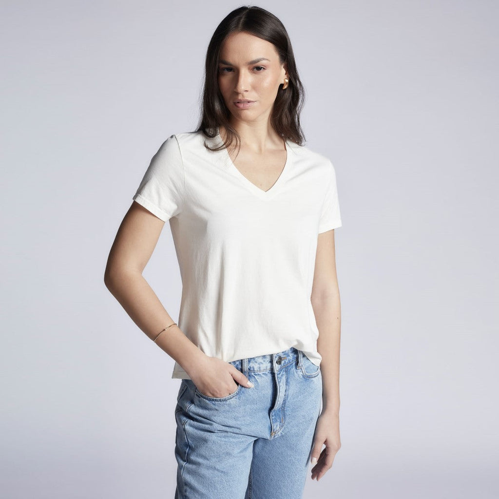 Camiseta Malha Feminina Off-White T-shirt Honey be VT-002/1