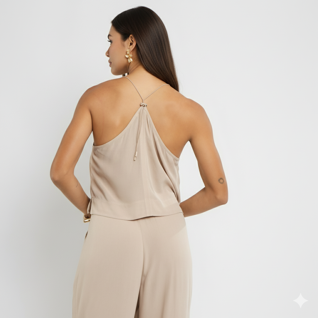Camiseta Feminina de Viscose – Alças Finas CT864