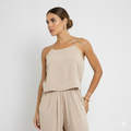 Camiseta Feminina de Viscose – Alças Finas CT864