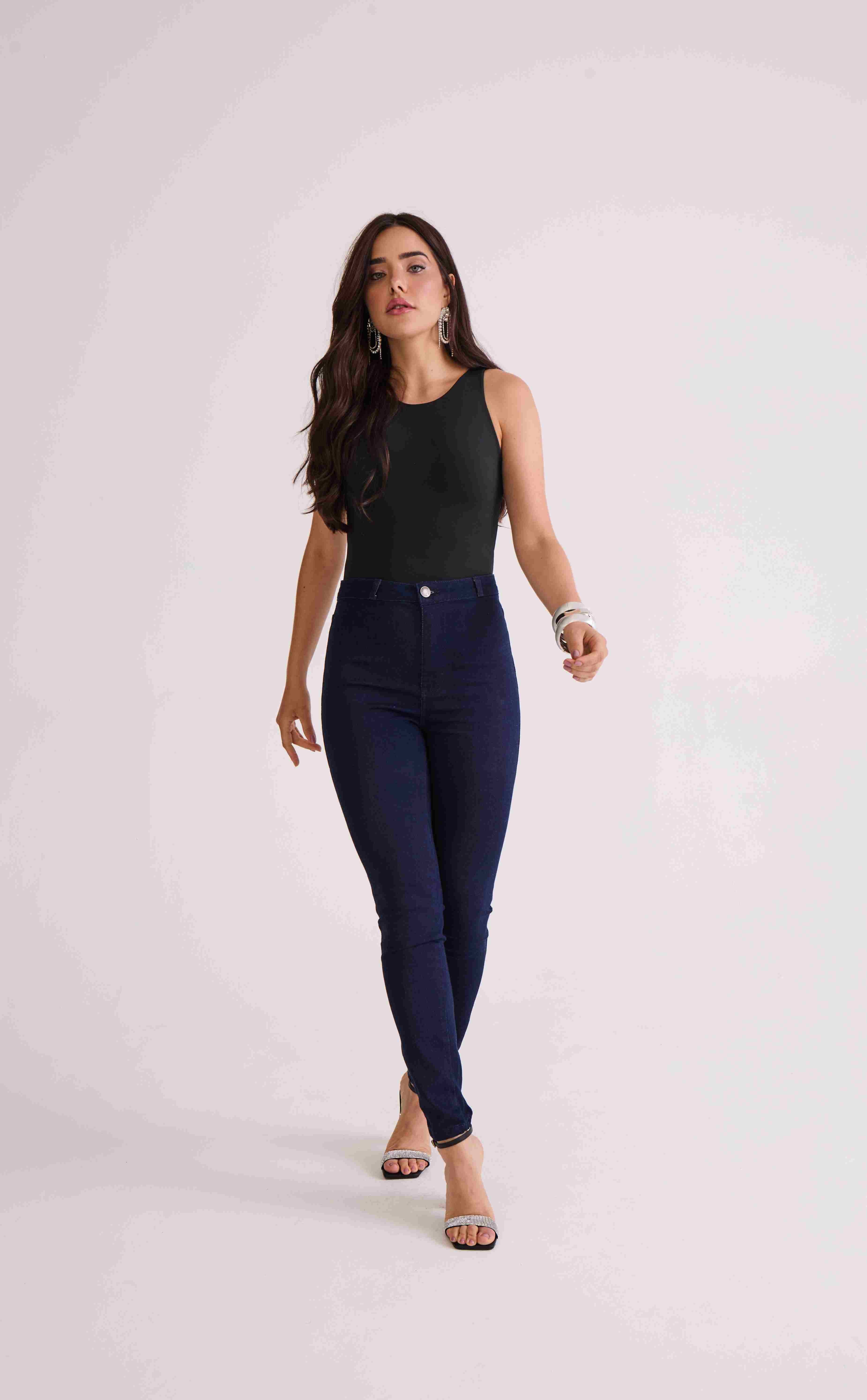 CALÇA LEGGING SKINNY CONFORT FEMININA AMACIADO