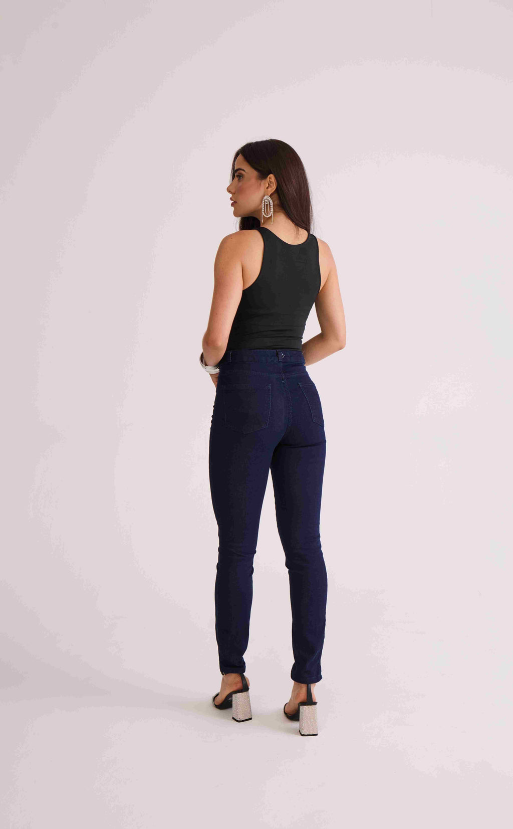 CALÇA LEGGING SKINNY CONFORT FEMININA AMACIADO