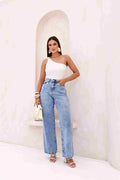CALÇA WIDE LEG FEMININA CLARO