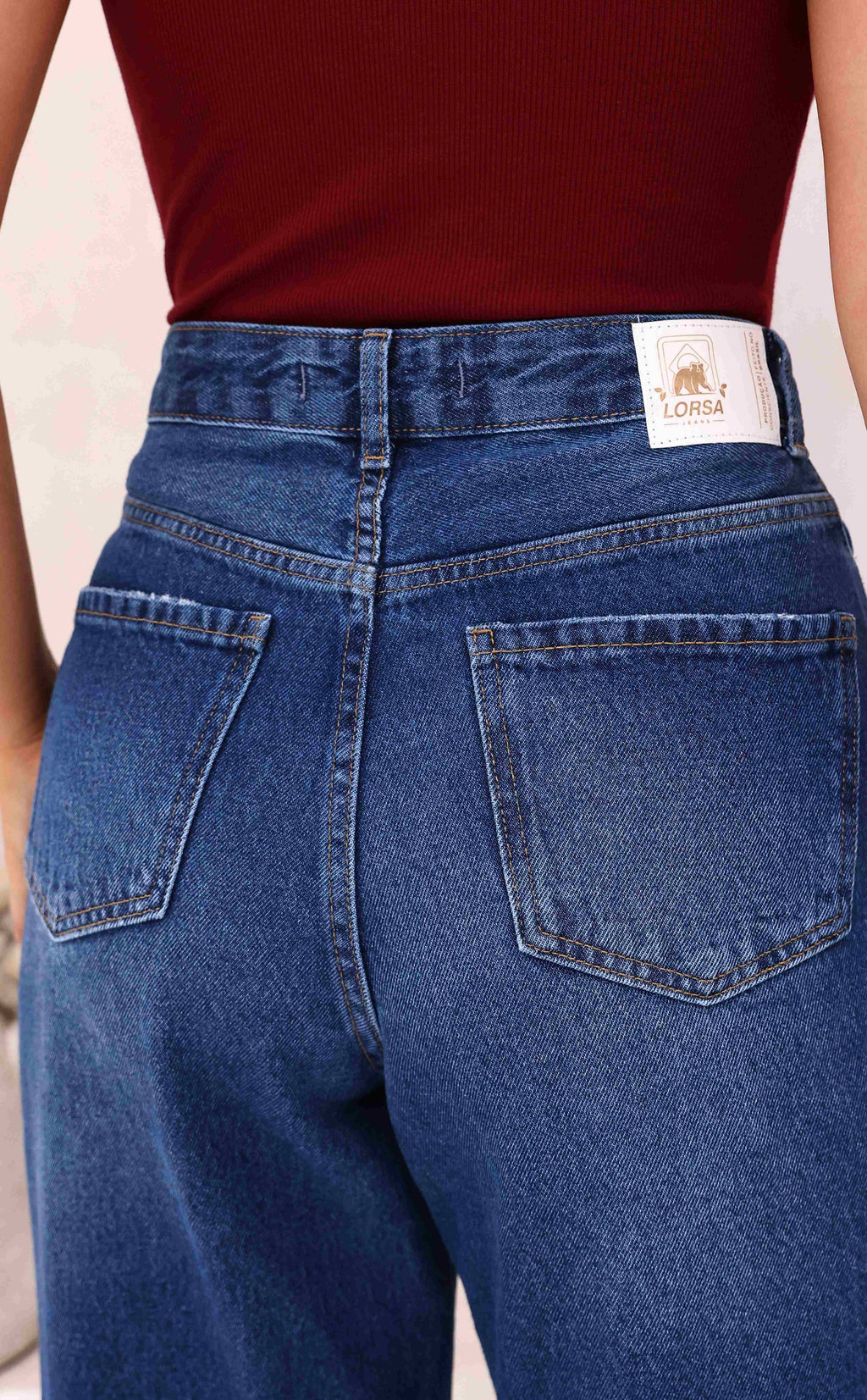 CALÇA WIDE LEG FEMININA ESCURO