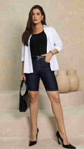 BERMUDA CLICLISTA FEMININA AMACIADO